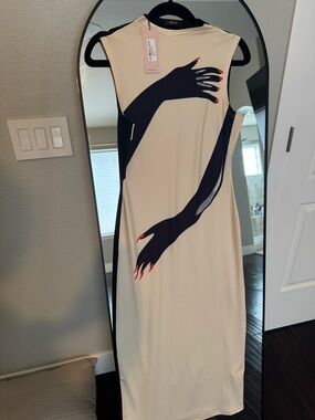MICAS Bodycon midi dress